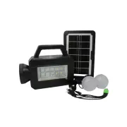 Система автономного освітлення та зарядки з трьома лампочками та POWER BANK CC027