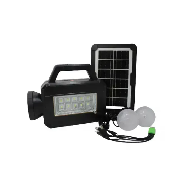 Система автономного освітлення та зарядки з трьома лампочками та POWER BANK CC027