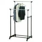 Телескопічна стійка для одягу - Double Pole Clothes Horse