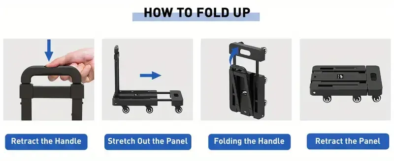 Візок складаний алюмінієва платформа SH-200