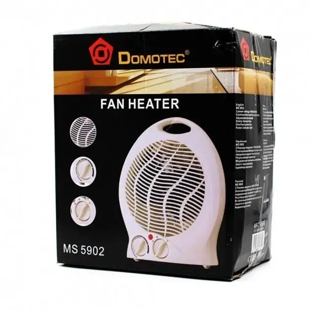 Тепловентилятор - Електрообігрівач Domotec Heater MS 5902