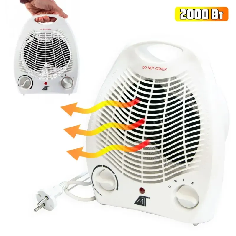 Тепловентилятор - Електрообігрівач Domotec Heater MS 5902