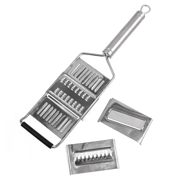 Тертка металева з ручкою 3 насадки 30*7,5см