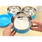 Термо ланч-бокс потрійний "Hengli", три контейнери із щільними кришками