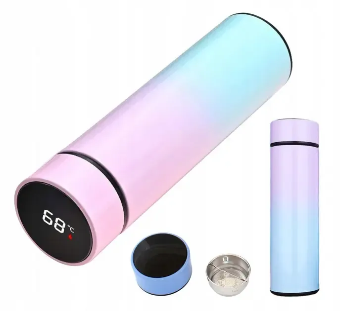 Термокухоль із сенсорним дисплеєм у забарвленні омбре 500 мл