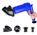 Toilet dredge GUN BLUE очищувач каналізації високого тиску Плунжер для раковини високого тиску