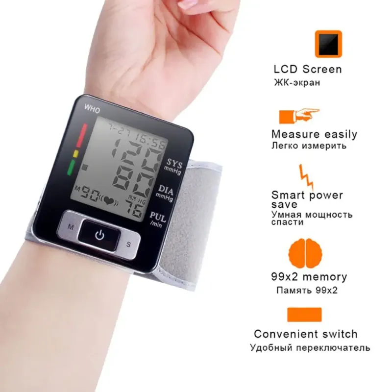 Тонометр на зап'ястя ZOSS із мовним супроводом