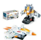 Трансформер YJ388-61 2 в 1, літак та трансформер, світло, звук