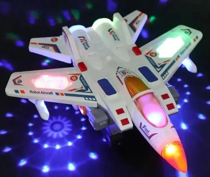 Трансформер YJ388-61 2 в 1, літак та трансформер, світло, звук
