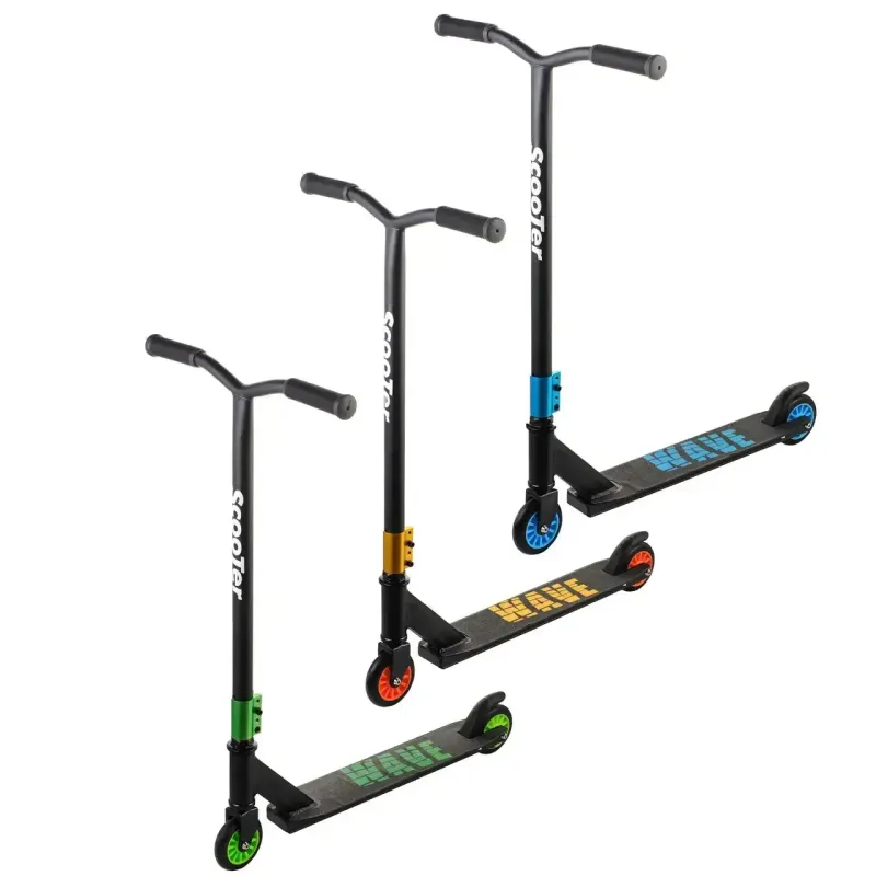 Труковий самокат F10 Колеса PU 100мм, дитячий трюковий самокат для новачків для трюків до 100 кг