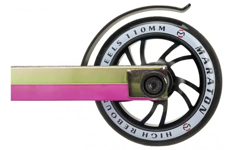 Труковий Самокат Maraton Nitro HIC 2022 неохром (бензин)