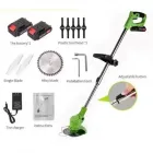 Тример для трави та кущів акумуляторний 36V Krafftec з одним акумулятором