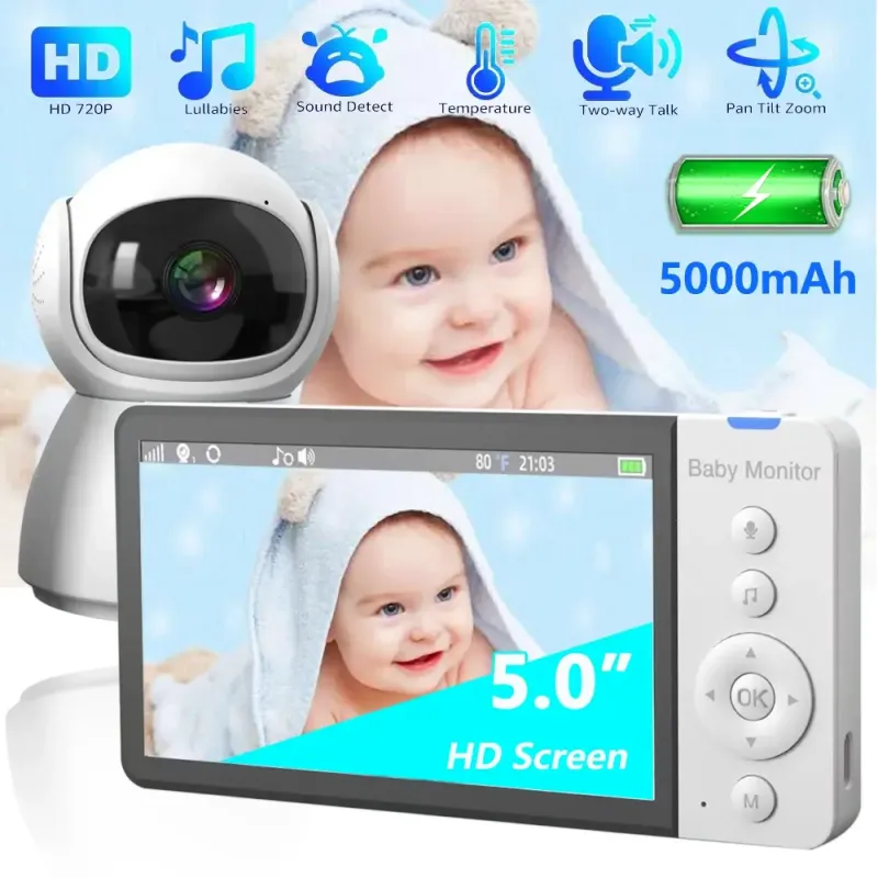 Цифрова відеоняня радіоняня baby monitor hd screen mini nyana