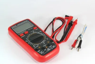 Цифровий мультиметр DT UT-61A з температурою та підсвічуванням екрану / Електричний тестер напруги / Вольтметр