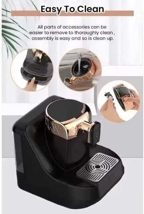 Турецька кавоварка Sokany SK-04010 700 Вт з антипригарним покриттям та захистом від перегріву