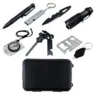 Туристичний набір інструментів для виживання 8 предметів