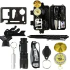 Туристичний набір інструментів для виживання 8 предметів