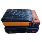 Туристичний портативний газовий гриль-плита барбекю Blue Shield 290A 2.2 кВт п'єзопідпал, кейс