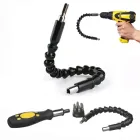 Подовжувач гнучкий для викрутки та дриля Snake Bit 30см чорний