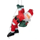 Вуличний декор Фігурка Дід Мороз 60 см, на сходах 2 м