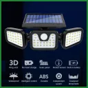 Вуличний ліхтар на сонячній батареї JY1725B