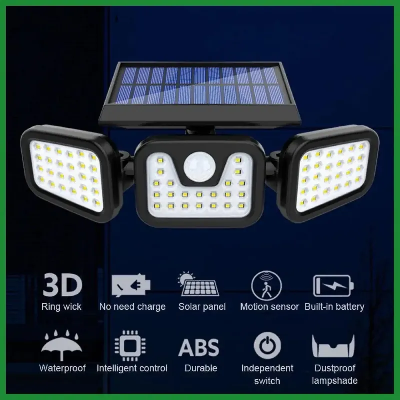 Вуличний ліхтар на сонячній батареї JY1725B