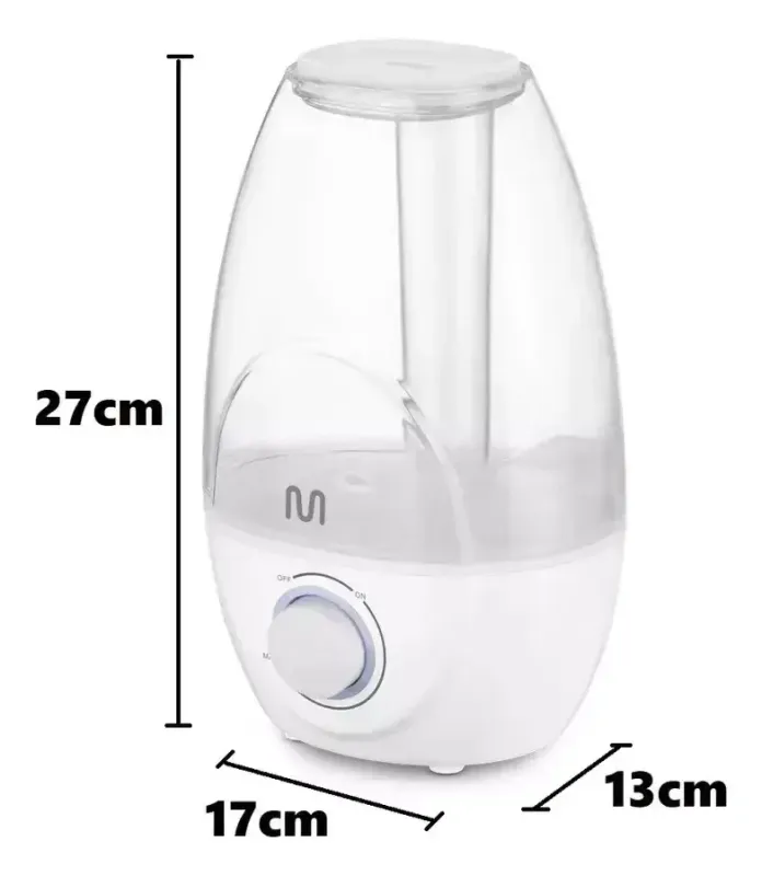 Ультразвуковий зволожувач повітря на 2.1 л із регулятором Ultrasonic Humidifier HD-2107