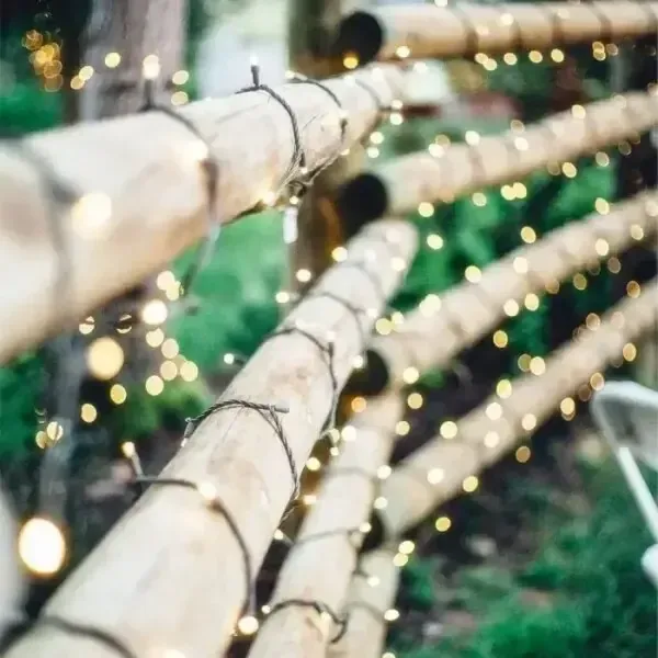 Вулична гірлянда із сонячною панеллю лінза діод SFK-16 Водонепроникні світлодіодні лампи-гірлянда 10м