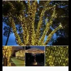 Вулична гірлянда із сонячною панеллю лінза діод SFK-16 Водонепроникні світлодіодні лампи-гірлянда 10м