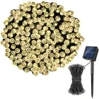 Вулична гірлянда із сонячною панеллю лінза діод SFK-16 Водонепроникні світлодіодні лампи-гірлянда 10м