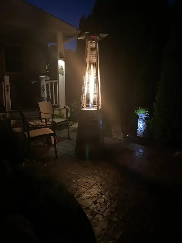 Вуличний обігрівач піраміда (газовий) WCG PH-3B