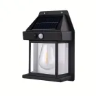 Вуличний світильник Solar Interaction Wall Lamp BK-888 із датчиком руху на сонячній батареї