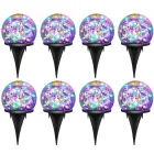 Вуличний-садовий світильник Триколор/КОЛЬОРОВИЙ у комплекті 2шт