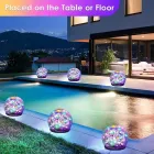 Вуличний-садовий світильник Триколор/КОЛЬОРОВИЙ у комплекті 2шт