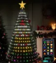 Розумна гірлянда на ялинку Smart 200 LED, з керуванням зі смартфона, 16 кольорів