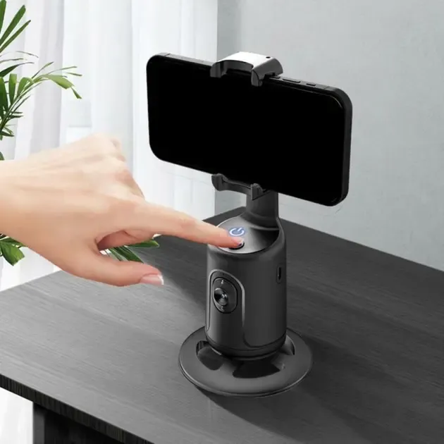 Розумний монопод P01 з датчиком руху Акумуляторний стабілізатор для телефону настільний смарт штатив