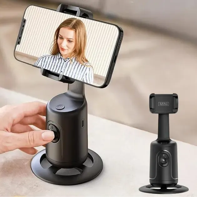 Розумний монопод P01 з датчиком руху Акумуляторний стабілізатор для телефону настільний смарт штатив