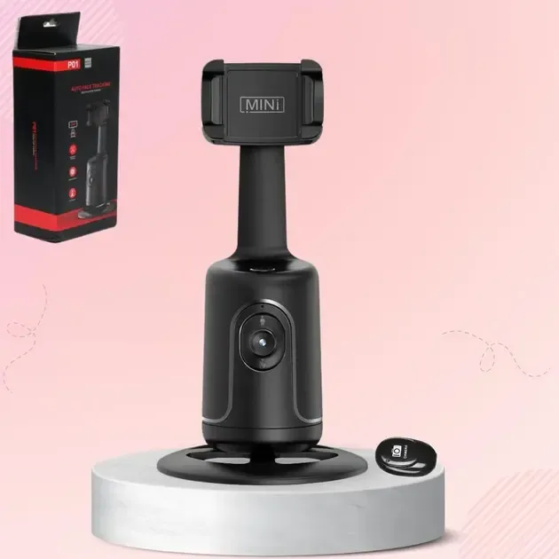 Розумний монопод P01 з датчиком руху Акумуляторний стабілізатор для телефону настільний смарт штатив