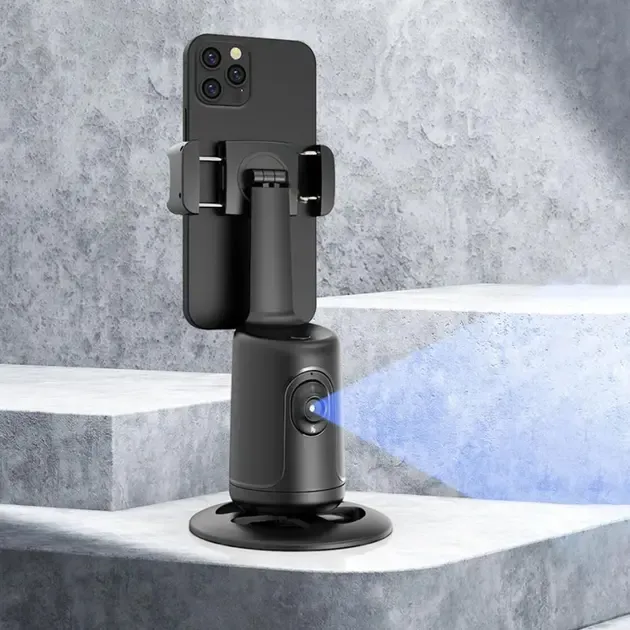 Розумний монопод P01 з датчиком руху Акумуляторний стабілізатор для телефону настільний смарт штатив