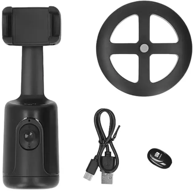 Розумний монопод P01 з датчиком руху Акумуляторний стабілізатор для телефону настільний смарт штатив