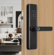 Розумний  дверний замок біометричний замок ручка з відбитком пальця цифровий замок без ключа