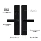 Розумний  дверний замок біометричний замок ручка з відбитком пальця цифровий замок без ключа