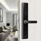 Розумний  дверний замок біометричний замок ручка з відбитком пальця цифровий замок без ключа