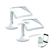 Універсальна настільна лупа з LED підсвічуванням - Brighter Viewer Hands