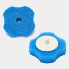 Універсальна щітка для прибирання ванної зі змінними насадками MTS clip type removable toilet brush