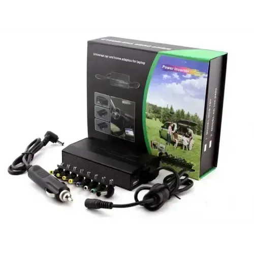 Універсальний зарядний пристрій MY-150 адаптер для ноутбуків 220 В 8 насадок