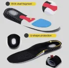 Універсальні ортопедичні устілки з жорстким супінатором та гелевою п'ятою