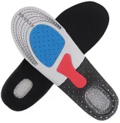 Універсальні ортопедичні устілки з жорстким супінатором та гелевою п'ятою