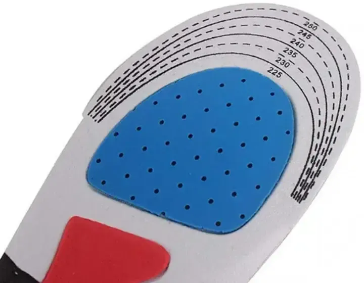 Універсальні ортопедичні устілки з жорстким супінатором та гелевою п'ятою