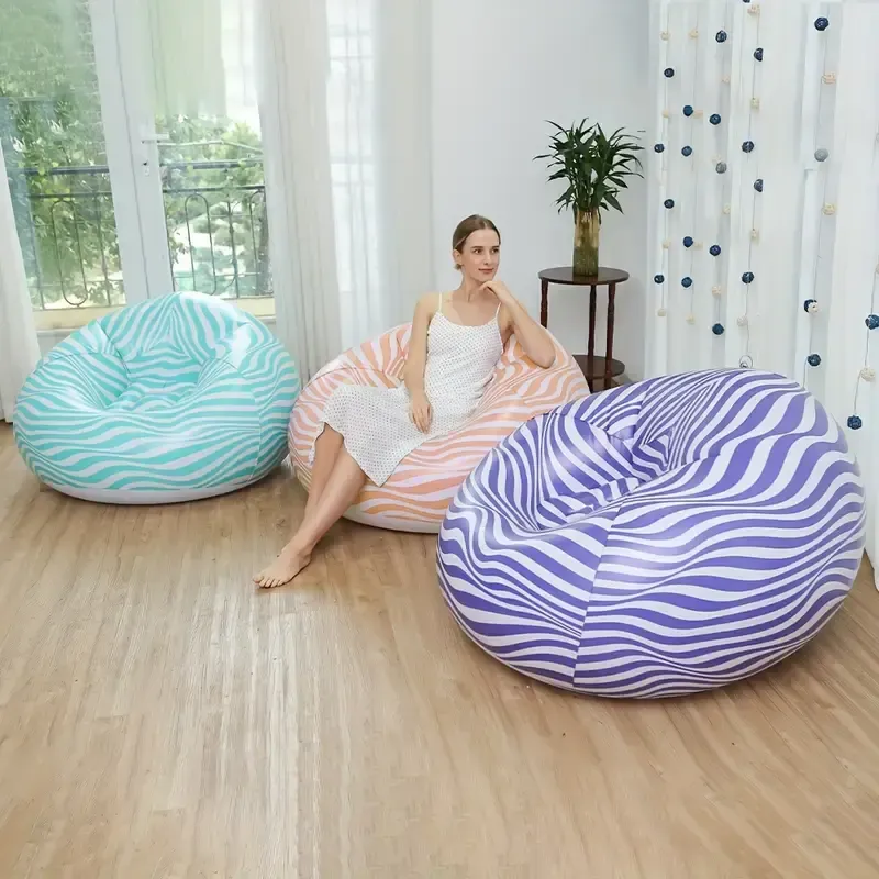 Універсальний диван в смужку - Портативний пуф Sofa AND XL-1135